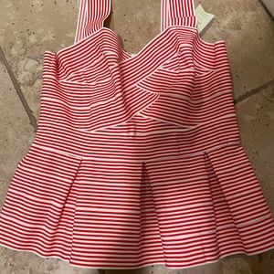 Anthropologie Peplum Top